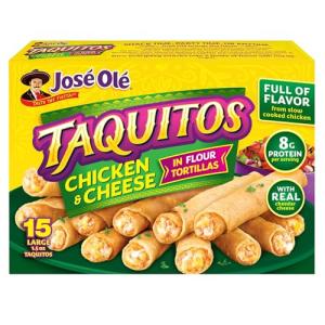 Jose Ole Frozen Chicken Taquitos, 22.5 Oz