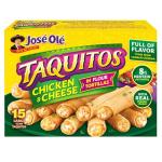 Jose Ole Frozen Chicken Taquitos, 22.5 Oz