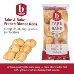 La Brea French Take Bake Dinner Rolls, 6 Count