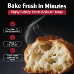 La Brea French Take Bake Dinner Rolls, 6 Count