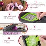 13-in-1 Veggie Chopper with 8 Blades and Container