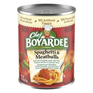 Chef Boyardee Spaghetti and Meatballs - 24 Pack