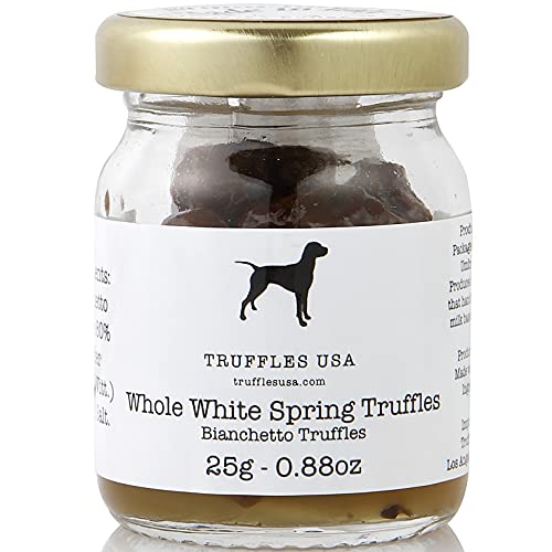 Imported Whole White Spring Truffles 0.88 oz Jar