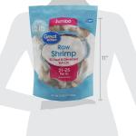 Frozen Jumbo Easy Peel Shrimp, 32oz
