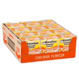 Maruchan Instant Lunch Chicken Flavor, 2.25oz - 12 Pack