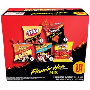 Frito-Lay Flamin' Hot Snack Variety Pack 18ct