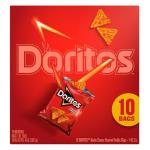 Doritos Nacho Cheese Tortilla Chips, 10 Bags