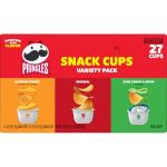 Pringles Variety Pack Snack Cups, 19.3oz