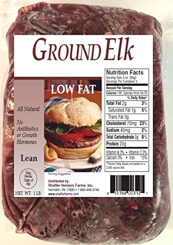 100% Ground Elk 10- 1 lb packs (total 10 lbs)