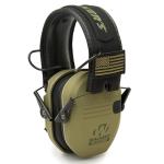 Walker's Slim Patriot Series Ear Muffs - Olive Green
