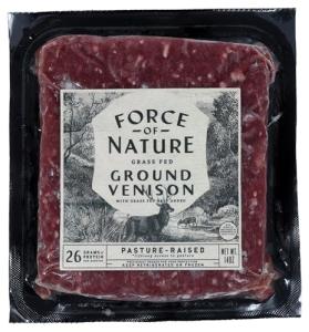 Grass Fed Pastured Venison Grind - 14 oz