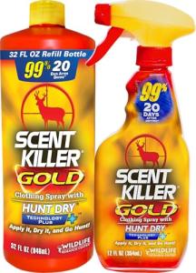 Wildlife Research Scent Killer Gold Spray & Refill