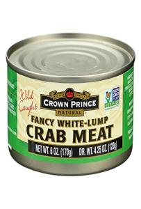 Crown Prince White Lump Crab Meat, 6 oz