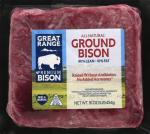 90% Lean Ground Bison Brick, 1 lb