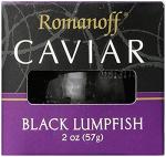 Black Lumpfish Caviar by Romanoff, 2 oz