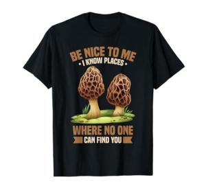 Funny Morel Mushroom Hunter T-Shirt