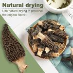 KASVAN Dried Morel Mushrooms – Rich Flavor, 1 Ounce
