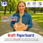 Kraft Auto Pop-Up Cookie Boxes with Window - 25 Pack