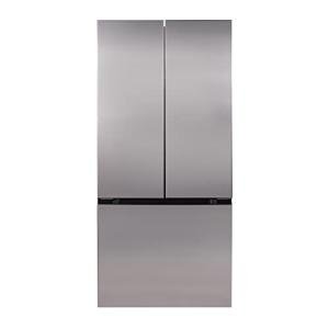 Avanti 30-Inch French Door Refrigerator, Stainless Steel