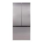 Avanti 30-Inch French Door Refrigerator, Stainless Steel