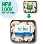 Sliced Baby Bella Mushrooms, 8 Oz Pack