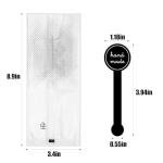 200 Translucent Bakery Bags with Handmade Stickers