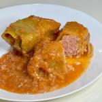 Lowell Foods Stuffed Cabbage Rolls in Tomato Sauce