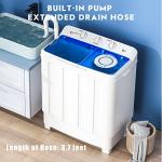 Auertech Mini Portable Twin Tub Washing Machine