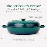 Larder & Vine Enameled Cast Iron Braiser Pan