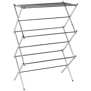 Amazon Basics Portable Metal Clothes Drying Rack