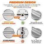Replacement Gas Range Knobs for Whirlpool Stoves