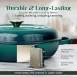 Larder & Vine Enameled Cast Iron Braiser Pan