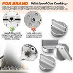 Replacement Gas Range Knobs for Whirlpool Stoves