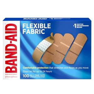 Flexible Fabric Adhesive Bandages for Minor Wounds
