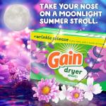 Gain Plus Dryer Sheets, Moonlight Breeze, 120 Count