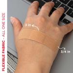 Flexible Fabric Adhesive Bandages for Minor Wounds
