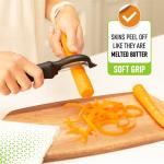 Spring Chef Swivel Vegetable Peeler with Soft Grip