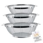 Stainless Steel 3-Piece Colander Set