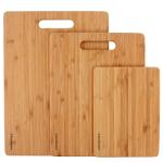 Bamboo Cutting Board Set of 3 for Kitchen