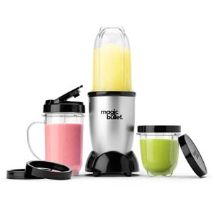 Magic Bullet Blender 11-Piece Silver Set