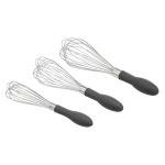 Amazon Basics Stainless Steel Whisk Set - 3 Piece