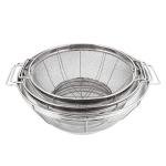 Stainless Steel 3-Piece Colander Set