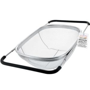 Collapsible Stainless Steel Colander with Expandable Handles