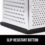 Gorilla Grip 4-Sided Stainless Steel Cheese Grater