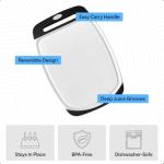 Gorilla Grip BPA-Free Reversible Cutting Board Set