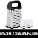 Gorilla Grip 4-Sided Stainless Steel Cheese Grater