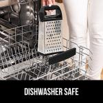 Gorilla Grip 4-Sided Stainless Steel Cheese Grater