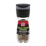 Garlic Pepper Seasoning Grinder by McCormick, 1.23 oz
