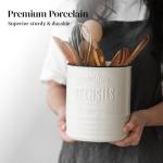 DOWAN 7.2" Ceramic Kitchen Utensil Holder