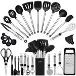 Silicone Cooking Utensil Set with 33 Gadgets
